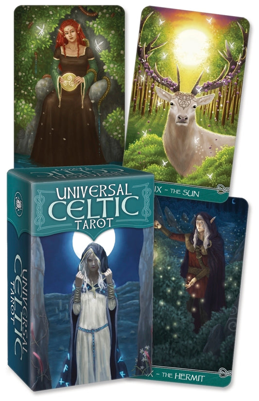 Universal Celtic Tarot – Classic & Mini Editions | Celtic Pagan Tarot Deck | Lo Scarabeo
