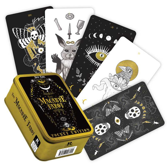 Macabre Tarot Pocket Tin Edition – Sam Rook | Dark Tarot Deck