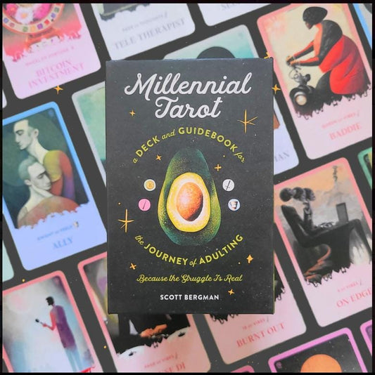 Millennial Tarot Deck – Modern Divination Cards with Guidebook, Contemporary Spiritual Tarot
