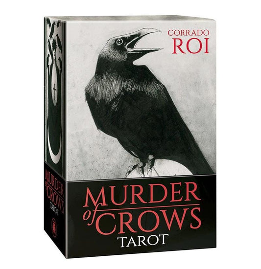 Murder of Crows Tarot – Gothic Black & White Shadow Deck (Classic & Mini Editions)