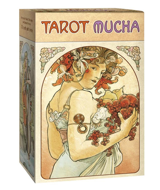 Mucha Tarot Deck – Art Nouveau Tarot Cards Inspired by Alphonse Mucha | Elegant Divination Deck