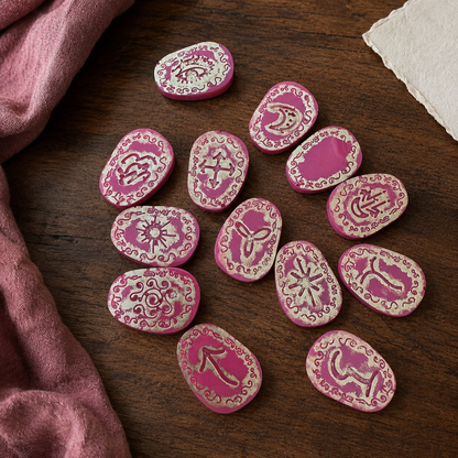 The Rose Veil — Handmade Witch Runes