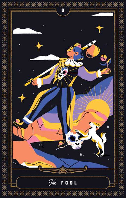 Sugar Skull Tarot Deck & Guidebook by David A. Ross