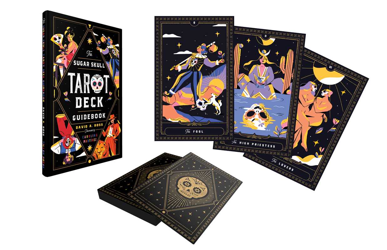 Sugar Skull Tarot Deck & Guidebook by David A. Ross