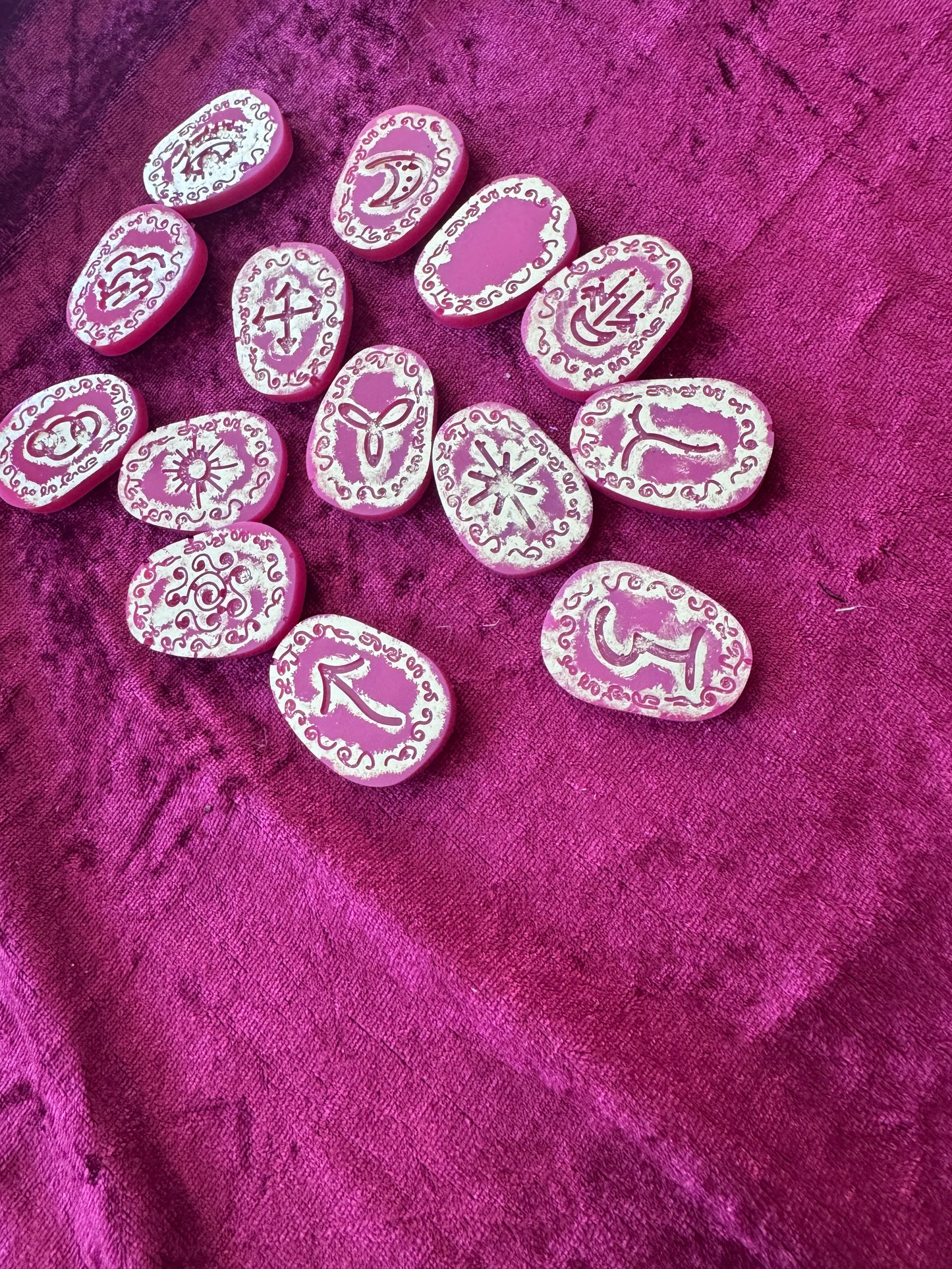 The Rose Veil — Handmade Witch Runes