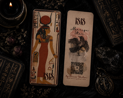 Goddess Art Bookmark by Chriss Winter | Spiritual Bookmark