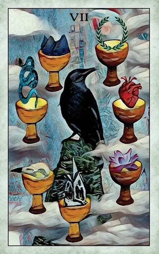 Crow Tarot – Original 78-Card Deck with Guidebook – Raven & Crow Symbolism, Rider-Waite Inspired