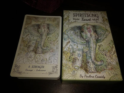 Spiritsong Tarot – Shamanic Animal Spirit Tarot Deck with Guidebook | Paulina Cassidy