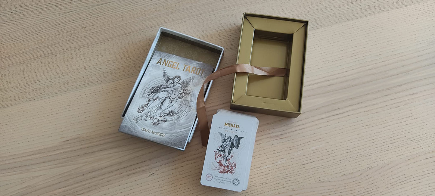 Angel Tarot by Travis McHenry – 72 Angels of the Kabbalah Tarot Deck
