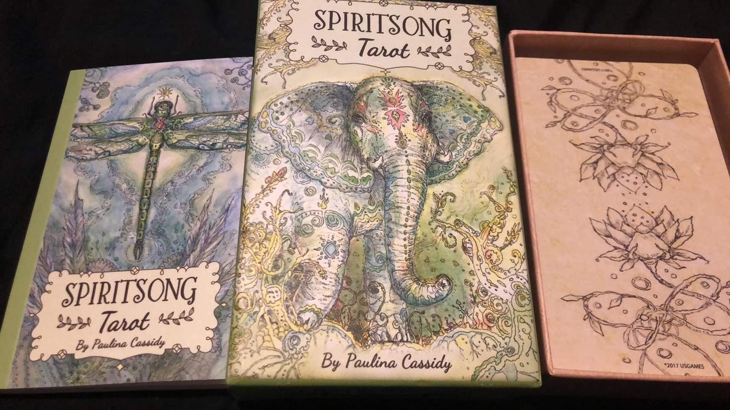 Spiritsong Tarot – Shamanic Animal Spirit Tarot Deck with Guidebook | Paulina Cassidy