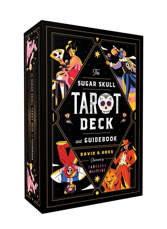 Sugar Skull Tarot Deck & Guidebook by David A. Ross