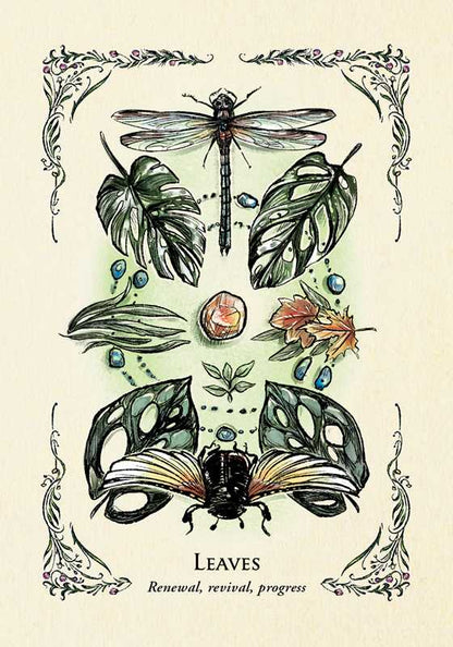 The Green Witch’s Oracle Deck – With Physical Guidebook – Earth-Based Wisdom & Natural Magic