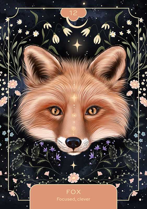 Animal Spirit Oracle by Lea Androic – Intuition, Shadow Work & Spirit Animal Guidance Deck