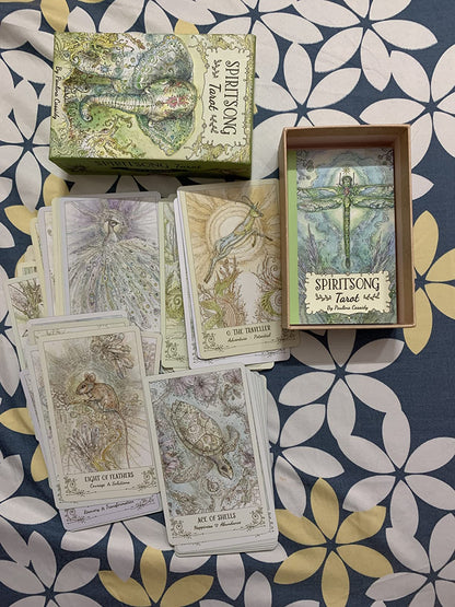 Spiritsong Tarot – Shamanic Animal Spirit Tarot Deck with Guidebook | Paulina Cassidy
