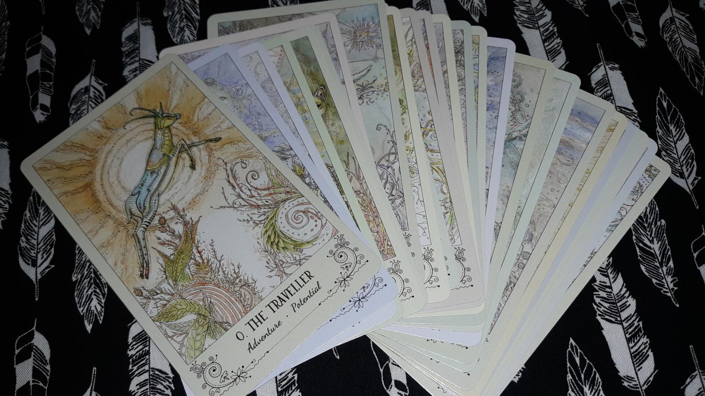 Spiritsong Tarot – Shamanic Animal Spirit Tarot Deck with Guidebook | Paulina Cassidy