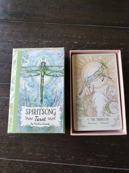 Spiritsong Tarot – Shamanic Animal Spirit Tarot Deck with Guidebook | Paulina Cassidy