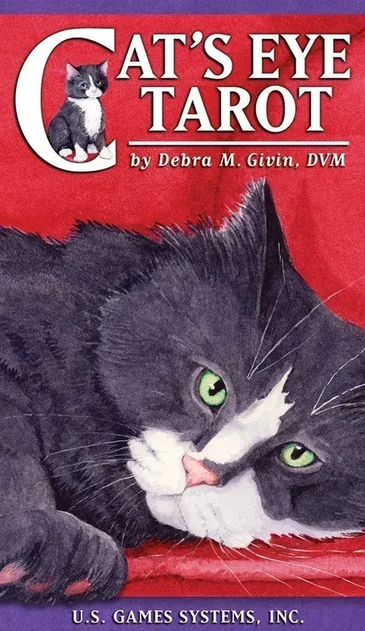 Cat’s Eye Tarot – Classic Rider-Waite Style Tarot Deck with Cats | US Games