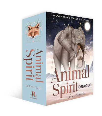 Animal Spirit Oracle by Lea Androic – Intuition, Shadow Work & Spirit Animal Guidance Deck