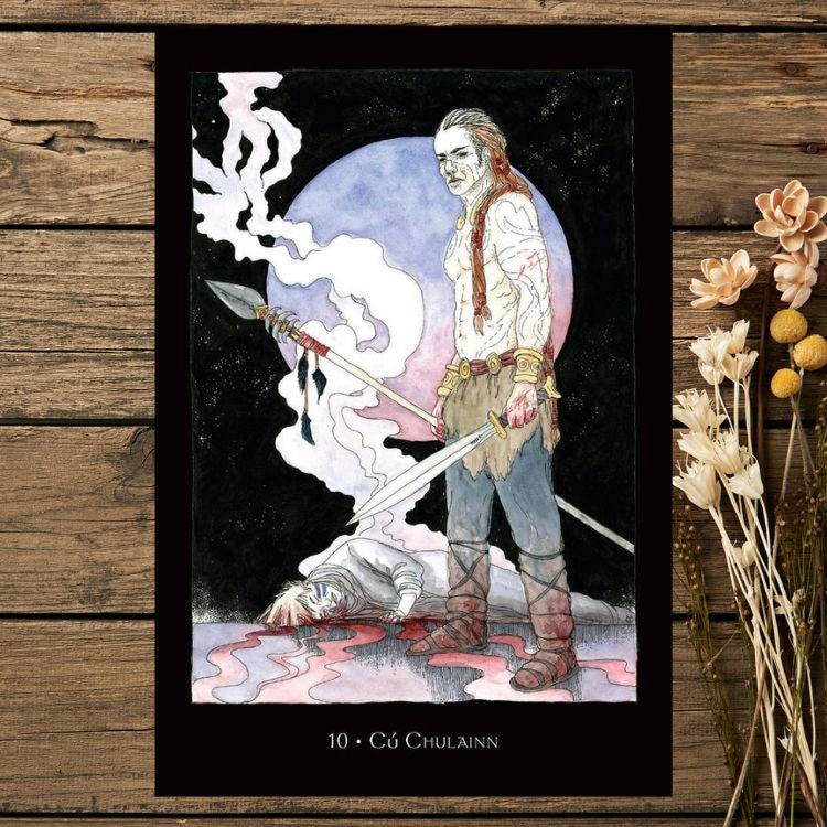 Call of the Morrigan Oracle – 45-Card Deck & Guidebook | Stephanie Woodfield | Llewellyn (2024)