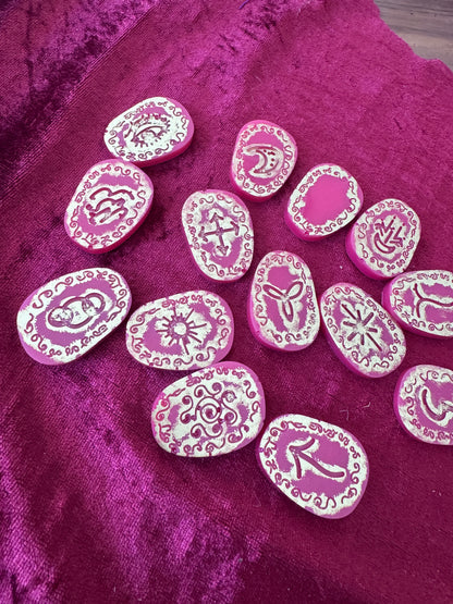 The Rose Veil — Handmade Witch Runes