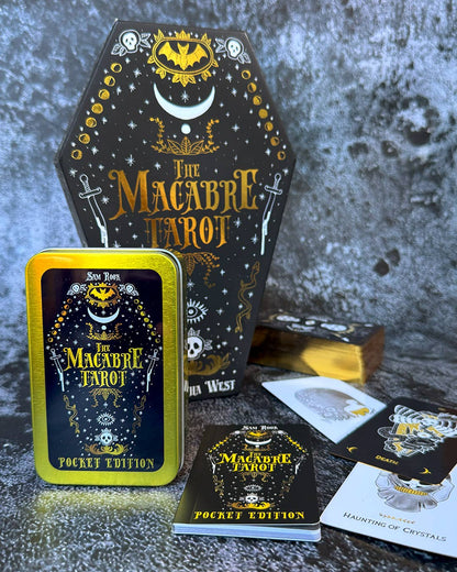 Macabre Tarot Pocket Tin Edition – Sam Rook | Dark Tarot Deck
