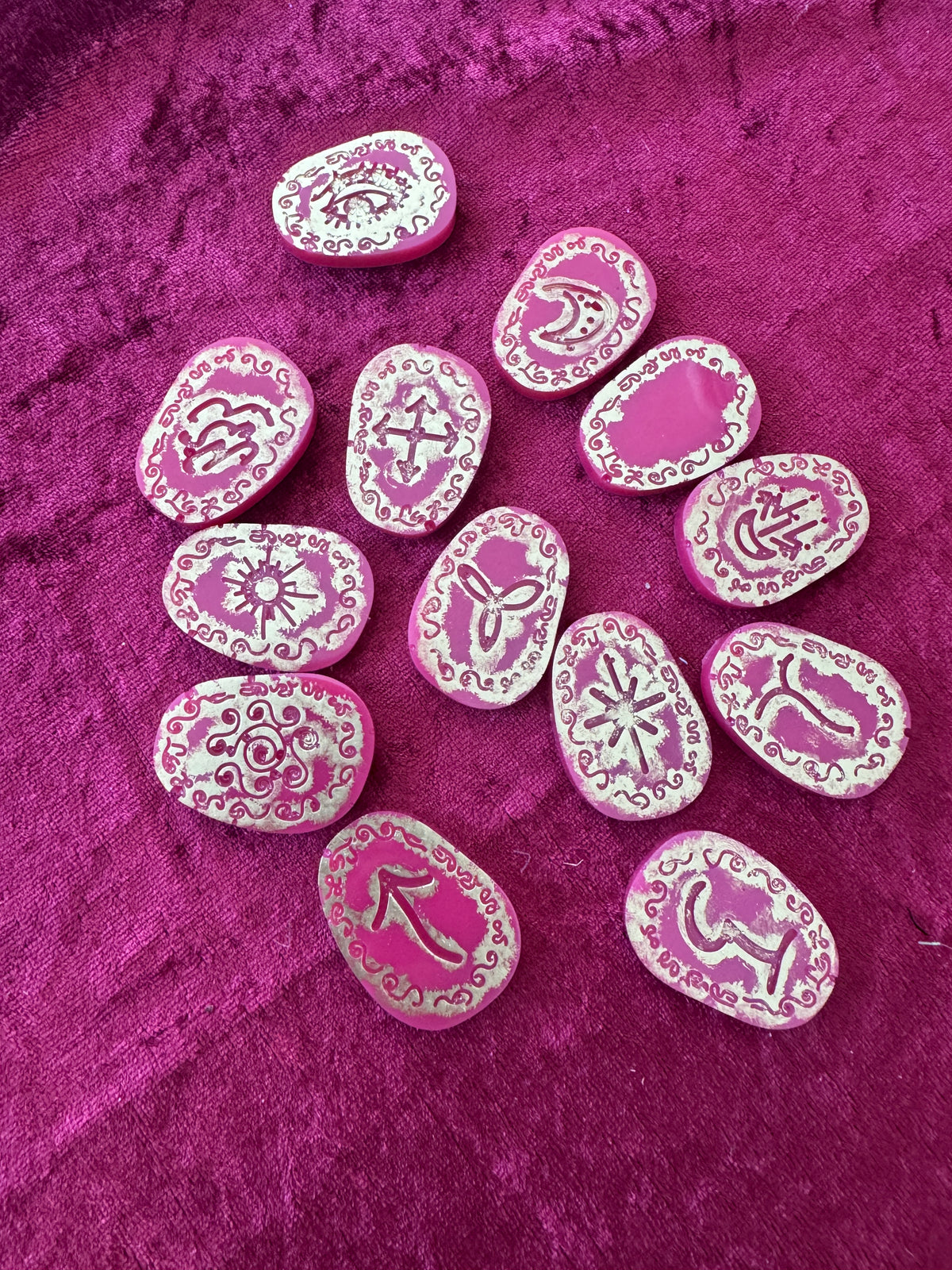 The Rose Veil — Handmade Witch Runes