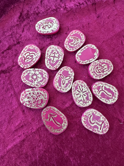 The Rose Veil — Handmade Witch Runes