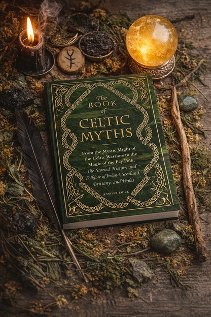 The Book of Celtic Myths: Ancient Folklore, Gods, and Legends of Ireland & Britain