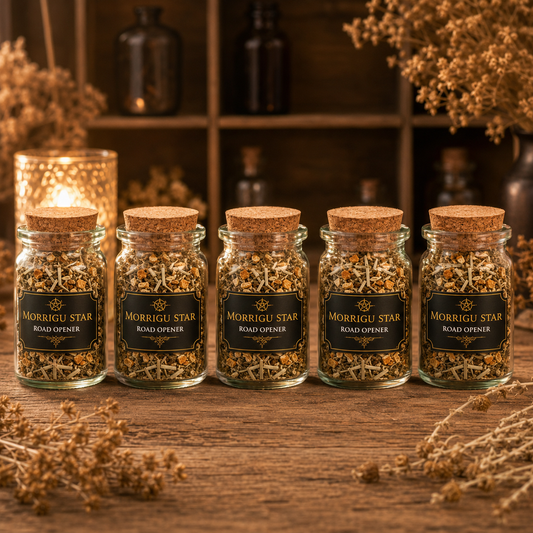 Road Opener & Success Ritual Blend | Morrigu Star