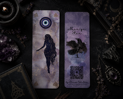 Goddess Art Bookmark by Chriss Winter | Spiritual Bookmark