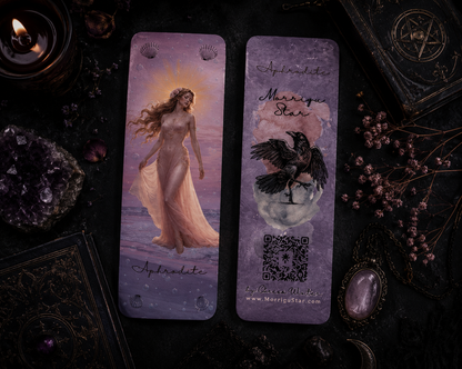 Goddess Art Bookmark by Chriss Winter | Spiritual Bookmark