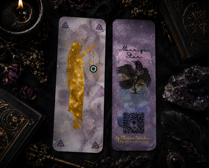 Goddess Art Bookmark by Chriss Winter | Spiritual Bookmark