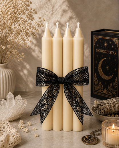 Ritual Candle Set (4 Pack) – Single Color Intention Candles | Morrigu Star