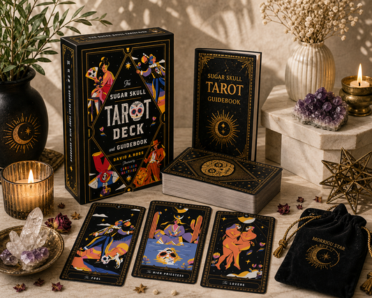 Sugar Skull Tarot Deck & Guidebook by David A. Ross