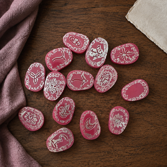 The Rose Veil — Handmade Witch Runes