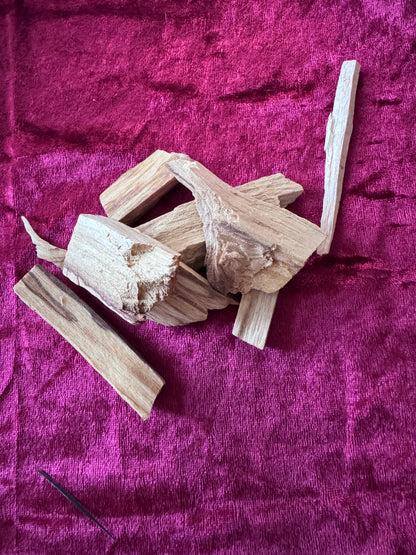 Palo Santo Wood — Chips & Sticks for Ritual Use