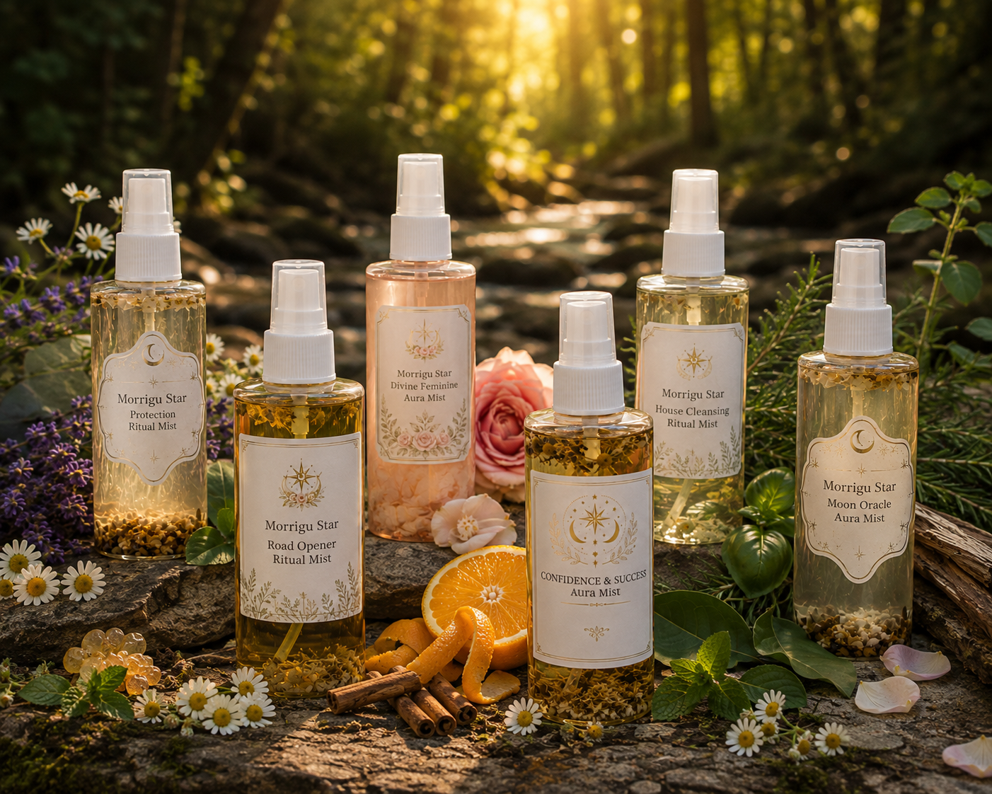 Aura & Ritual Mists — The Morrigan Apothecary
