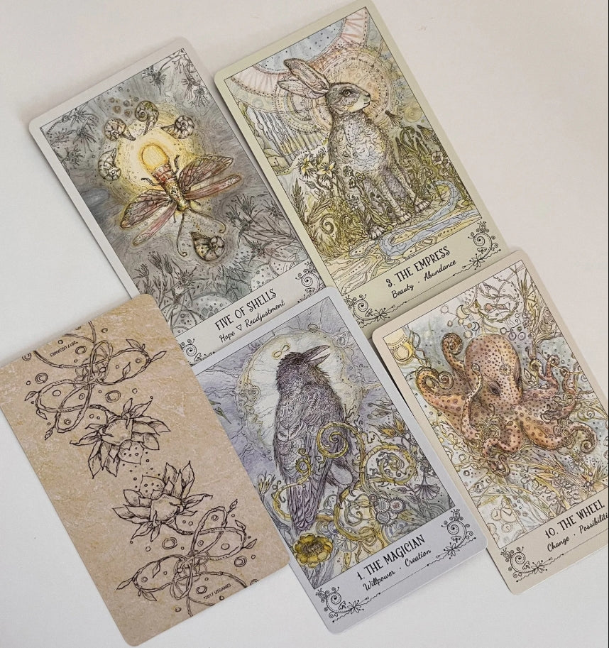 Spiritsong Tarot – Shamanic Animal Spirit Tarot Deck with Guidebook | Paulina Cassidy