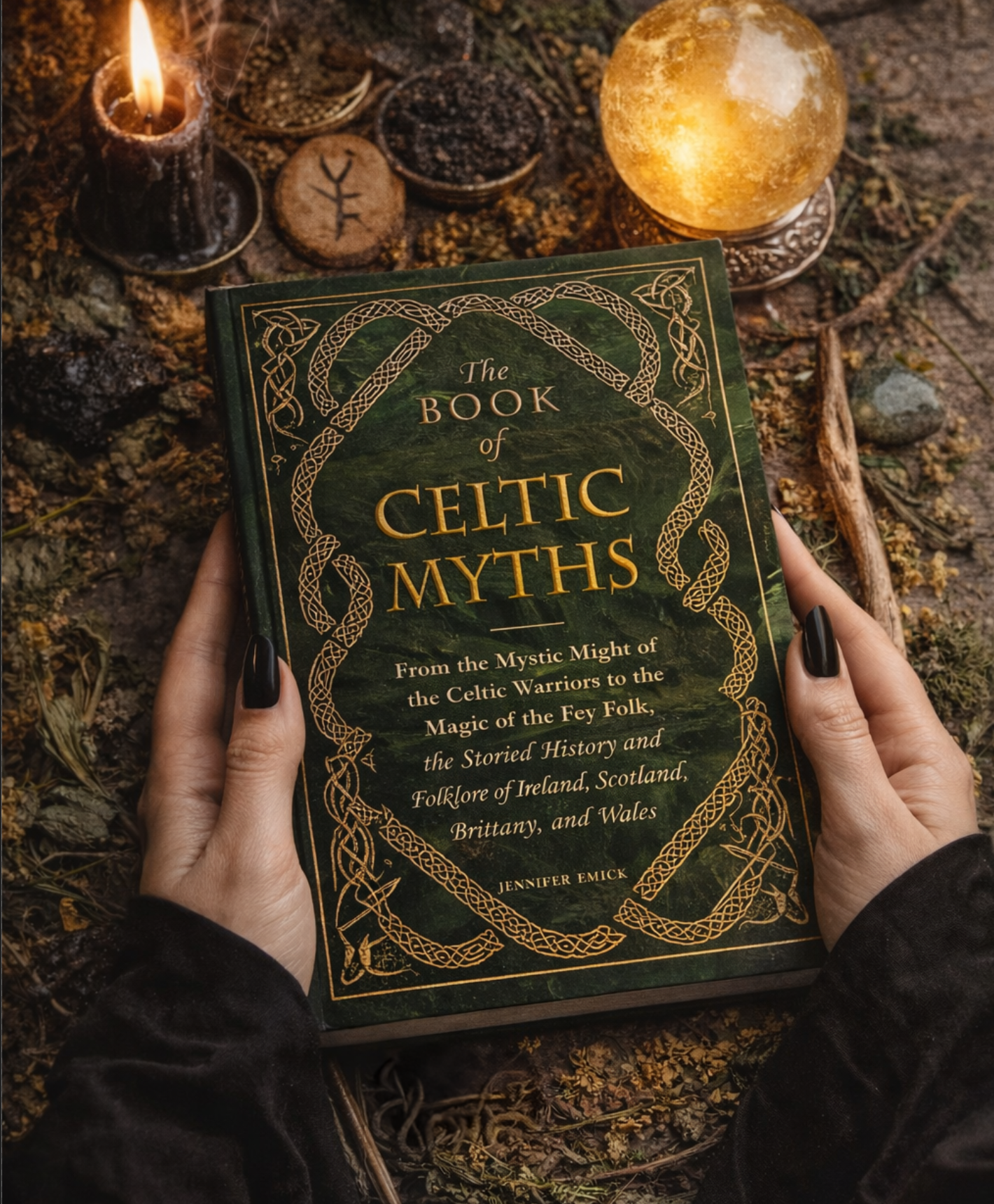 The Book of Celtic Myths: Ancient Folklore, Gods, and Legends of Ireland & Britain