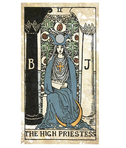 Vintage Tarot Deck – Linen-Finish Antique Style 78-Card Rider-Waite Inspired Tarot by Waite & Smith