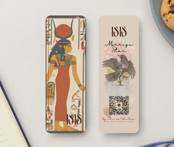 Goddess Art Bookmark by Chriss Winter | Spiritual Bookmark