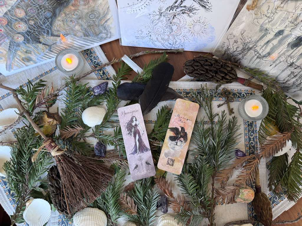 Goddess Art Bookmark by Chriss Winter | Spiritual Bookmark