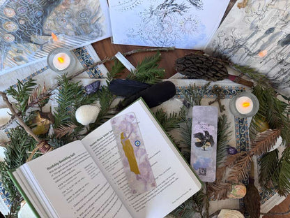 Goddess Art Bookmark by Chriss Winter | Spiritual Bookmark