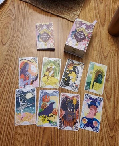 Star Spinner Tarot – Inclusive Tarot Deck | 81 Cards & Guidebook | Modern Mythic Divination