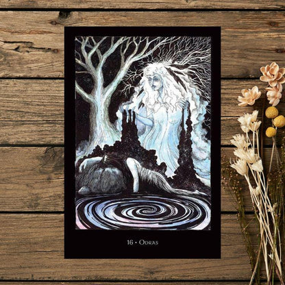 Call of the Morrigan Oracle – 45-Card Deck & Guidebook | Stephanie Woodfield | Llewellyn (2024)