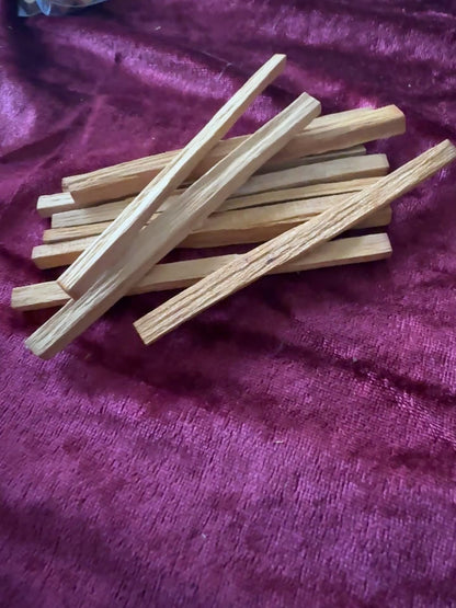 Natural Sandalwood Sticks — Ritual Wood & Altar Supply